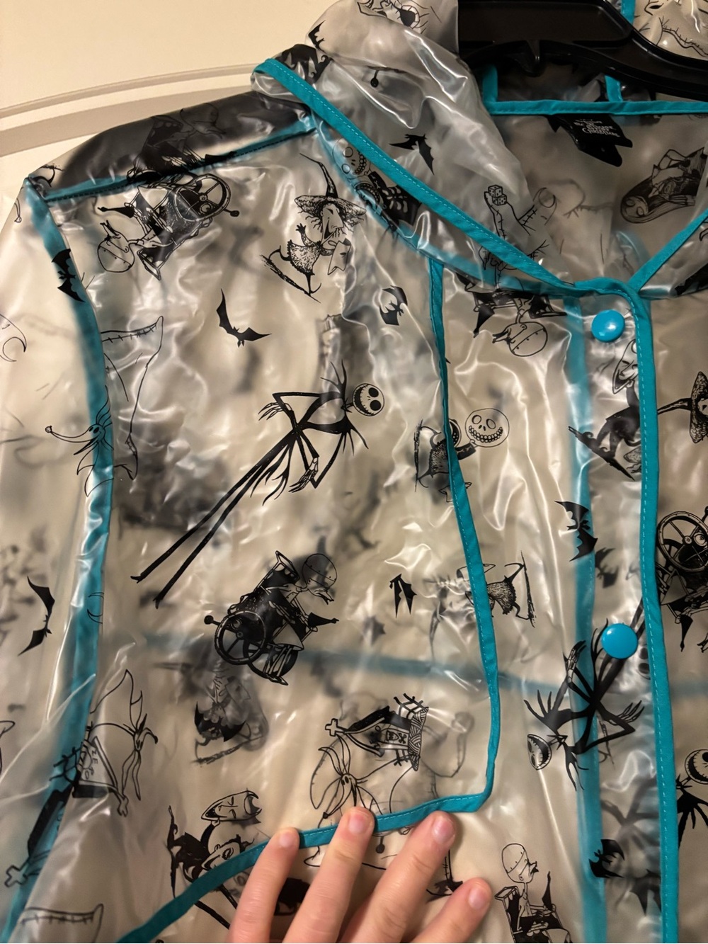 Torrid Nightmare Before Christmas Raincoat - Picture 5 of 10
